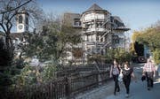 Das Haus an der Merkurstrasse 14 wird zum neuen Standort für die Kesb. (Bild: Ralph Ribi)