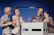 Das Theater Knotenpunkt wagt sich erfolgreich an das facettenreiche und damit schwierige Thema des Alkoholmissbrauchs von Erwachsenen. (Bild: Thomas Geissler)