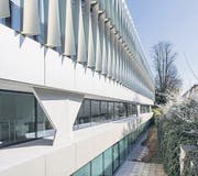 Aussenansicht des Instituts für Pathologie und Rechtsmedizin. (Bild: Hanspeter Schiess)