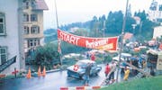 Im Jahr 1975 startete Armin Buschor erstmals in Walzenhausen – mit einem BMW 2002. (Bilder: Archiv/pd)