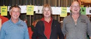 Die Besten: Bruno Kaiser (Zweiter), Sieger Röbi Stocker und Heiri Eggenberger (Dritter), (von links). (Bild: PD)