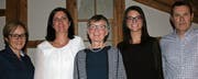 Engagiert für den Behindertensport (von links): Susanne Dedial, Nathalie Waser-Torgler, Rösli Zeller, Simone Michlig-Thür und Markus Auer. (Bild: pd)