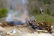 Der Sachschaden beträgt rund 300 Franken. (Bild: Kapo SG)