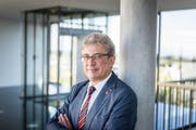 Der Amtstälteste: Paul Bühler führt die Gemeinde Mörschwil seit 26 Jahren. (Bild: Michel Canonica)