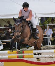 Katja Gächter aus Oberriet von der Siegerequipe Flurhof.