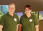 Käthi und Christoph Wüthrich-Höhener vom Verein Aquaria. (Bild: Jonas Manser)