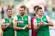 In der St.Galler Offensive geht mit Albian Ajeti (rechts) ein wichtiger Leistungsträger verloren. (Bild: BENJAMIN MANSER (KEYSTONE))