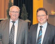 Nach 23 Jahren übergab Josef Seitz, Berneck, das Ruder der TCS-Regionalgruppe Rorschach-Rheintal in die Hände von Michael Schöbi, Altstätten. (Bild: Max Pflüger)