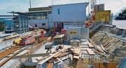 2,7 Millionen Franken kostet das neue Werk, das hier gebaut wird. (Bild: Norina Furrer)
