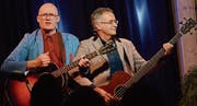 Daniel Weniger (rechts) und Wolfgang Egli sorgten für aufgeräumte Stimmung. (Bild: Christine Gregorin)
