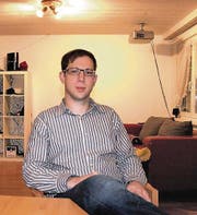 Alex Arnold, «Piraten»-Präsident aus Altstätten: «Wir sind mehr als ein Haufen Computer-Freaks.» (Bild: Claudio Donati)