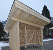 Der Ausstellungspavillon ist für den Naturschutzverein bestimmt.