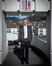 Das Gemeindehaus von Gaiserwald bleibt Arbeitsort von Boris Tschirky. (Bild: Benjamin Manser)