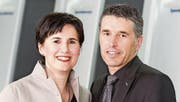 Wochenzeitungen verkauft: Jacqueline und Andreas Zehnder. (Bilder: PD)
