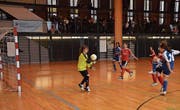 Erstmals wurde bei der diesjährigen Austragung des Cups auf Handballtore geschossen. (Bild: PD)
