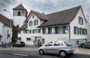 Noch bis Ende Oktober wird im «Rebstock» in Berg gewirtet. Danach steht die Liegenschaft zum Verkauf. (Bild: Ralph Ribi)