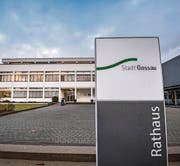 Das Rathaus der Stadt Gossau ist seit 16 Jahren der Arbeitsort von Stadtpräsident Alex Brühwiler. (Bild: Urs Bucher)