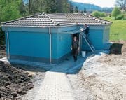 Das erweiterte Quellwasserpumpwerk Geissmatt. (Bilder: PD)