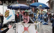 Mit diesem Sujet (Unterwasser) hat der KTV Kriessern den Preis als beste Wagenbaugruppe gewonnen. (Bilder: Gert Bruderer)