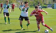Der FC Rebstein – hier Sascha Haltiner – musste in der Rückrunde die Konkurrenten ziehen lassen. (Bild: Remo Zollinger)