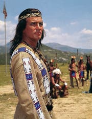 Pierre Brice als Apachenhäuptling Winnetou: Seine Welt brachte Martin Böttcher zum Klingen – und er machte sich selbst damit unsterblich. (Bild: ky)
