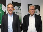 Ivo Forster als CEO der Event AG (links) und der neue FCSG-CFO Walter Schefer. (Bild: PD)