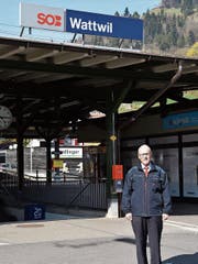Markus Beeler leitet den Bahnhof Wattwil. (Bild: Ruben Schönenberger)