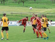 Das Spiel zwischen Bazenheid und Tobel-Affeltrangen war umkämpfter als erwartet. (Bild: Beat Lanzendorfer)