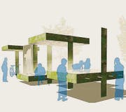 Rang 3: Das Projekt «Luegä – ruebä – schutä» von Di Henning Grahn, Wien.
