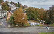 Die neoklassizistische Offene Kirche wird dem zweiten HSG-Campus am Unteren Graben weichen müssen. (Bild: Urs Bucher)