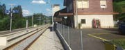 Der Bahnhof Mogelsberg verzeichnet ein Plus von mehr als einem Drittel Personen, welche die Bahnhaltestelle benutzen. (Bild: Martin Knoepfel)