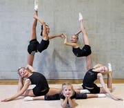 Rheintalerinnen im RLZ Ost (im Uhrzeigersinn von links hinten): Tina Schefer, Anastasia Weder, Leni Leufen, Seraphina Weder und Lea Schefer. Es fehlt: Elisiana Nikaj. (Bild: pd)