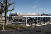 Im Gebiet Buechenwald will der Stadtrat ein neues Hallenbad bauen. (Bild: Michaela Rohrer (7. März 2016))