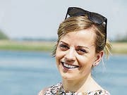 Gottlieben TG , 12.06.2014 / Susie Wolff , Test - Pilotin Formel 1 und " Schnellste Frau der Welt " . (Bild: Donato Caspari)