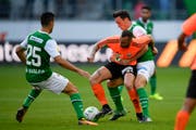 Lausanne-Sport war für die Espen zu stark. (Bild: GIAN EHRENZELLER (KEYSTONE))