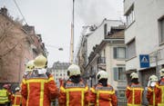 Beim Brand an der Linsebühlstrasse kam trotz starker Rauchentwicklung niemand ernsthaft zu Schaden. (Bild: Urs Bucher (14. Februar 2017))
