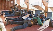 Weil das Wetter mitspielte, konnten 840 Schützen ihre Schüsse abgeben. (Bild: Yvonne Aldrovandi-Schläpfer)