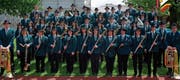 Die MGME wird an den Kreismusiktagen auch gleich ihre neue Uniform präsentieren. (Bild: dp)