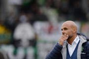 Hat noch Sorgen im Sturm: FCSG-Trainer Giorgio Contini. (Bild: freshfocus)