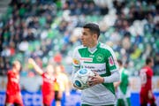 Yannis Tafer erzielte beim Testspiel den Ausgleichstreffer. (Archivbild) (Bild: Urs Bucher)