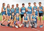 Die beiden OMR-Teams bestanden aus (hinten von links) Rahel Zweifel, Linda Steiger, Angela Schmid, Johanna Matt, Kim Gremminger, Tim Hinteregger, Yannick Haselbach, Antonio Vuco und (vorne von links) Xao La Le-Thi, Jessica Okle, Pascal Reifler und Andrin Zoller. (Bild: pd)