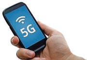 Smart phone with 5G network standard communication