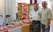 Initiantin Adriana Hordjik und Lebenspartner Andreas Schmiedel sind sehr zufrieden mit der ersten Durchführung. (Bilder: Larissa Binder)