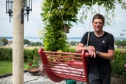 German road bicycle racer Jan Ullrich pose during an interview at his home in Scherzingen, Switzerland, on Monday June 29, 2015. (KEYSTONE/Ennio Leanza) (Bild: ENNIO LEANZA (KEYSTONE))