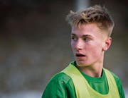 Jasper van der Werff nach seinem starken Start: «Ich war stolz, nur schon auf der Bank sitzen zu dürfen.» (Bild: Benjamin Manser)