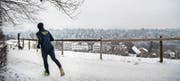 Zum Davonlaufen: Nicht nur in der Stadt St. Gallen gibt es diesen Februar so wenige Sonnenstunden wie seit Jahrzehnten nicht mehr. (Bild: Ralph Ribi)