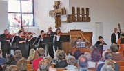 Eingangs spielten die Lehrer der Musikschule Unteres Rheintal ein Stück von Johann Sebastian Bach. (Bilder: Ulrike Huber)