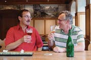 Kenner unter sich: Stefan Gysel (links) und Karl Locher.