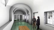 So sieht das neue Diogenes-Theater aus, falls es im Museumsgebäude entstehen kann. (Bilder: pd)