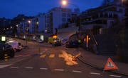 Ein 35-jähriger Autofahrer verursachte am Mittwoch beim Schwänlikreisel in Herisau einen Unfall. (Bild: Kapo AR)